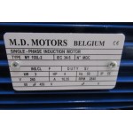 .3 KW 2840 RPM 1 fase 230 volt, Asmaat 28mm B3. NEW